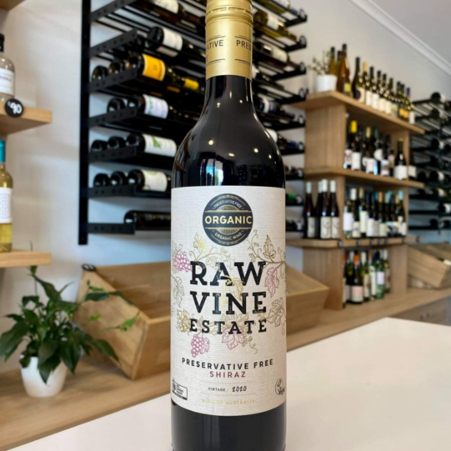 Raw Vine Preservative Free Shiraz