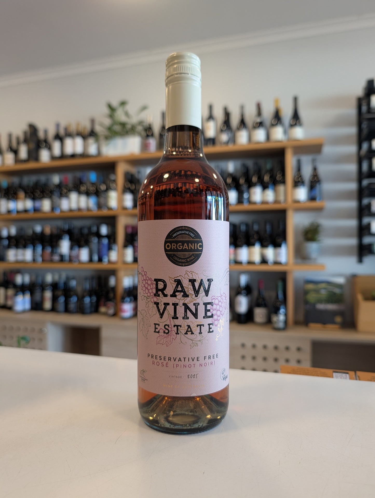 Raw Vine Preservative Free Rosé